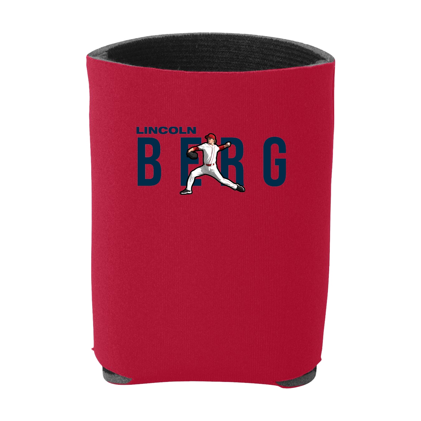 Can Holder — Player Name in Red