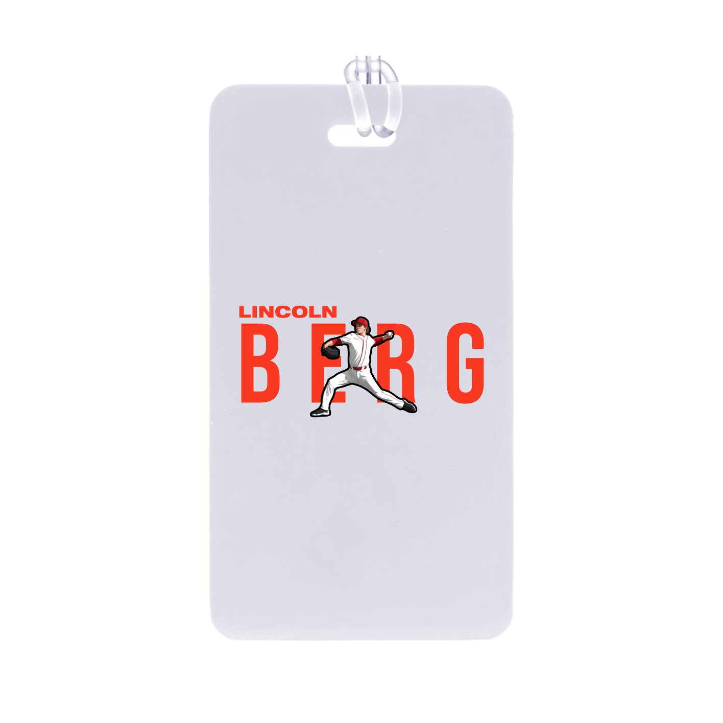 Bag Tag — Player Name in Classic