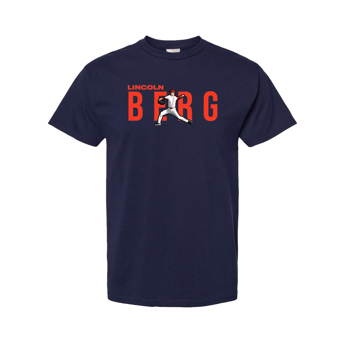 Tee — Player Name in Navy