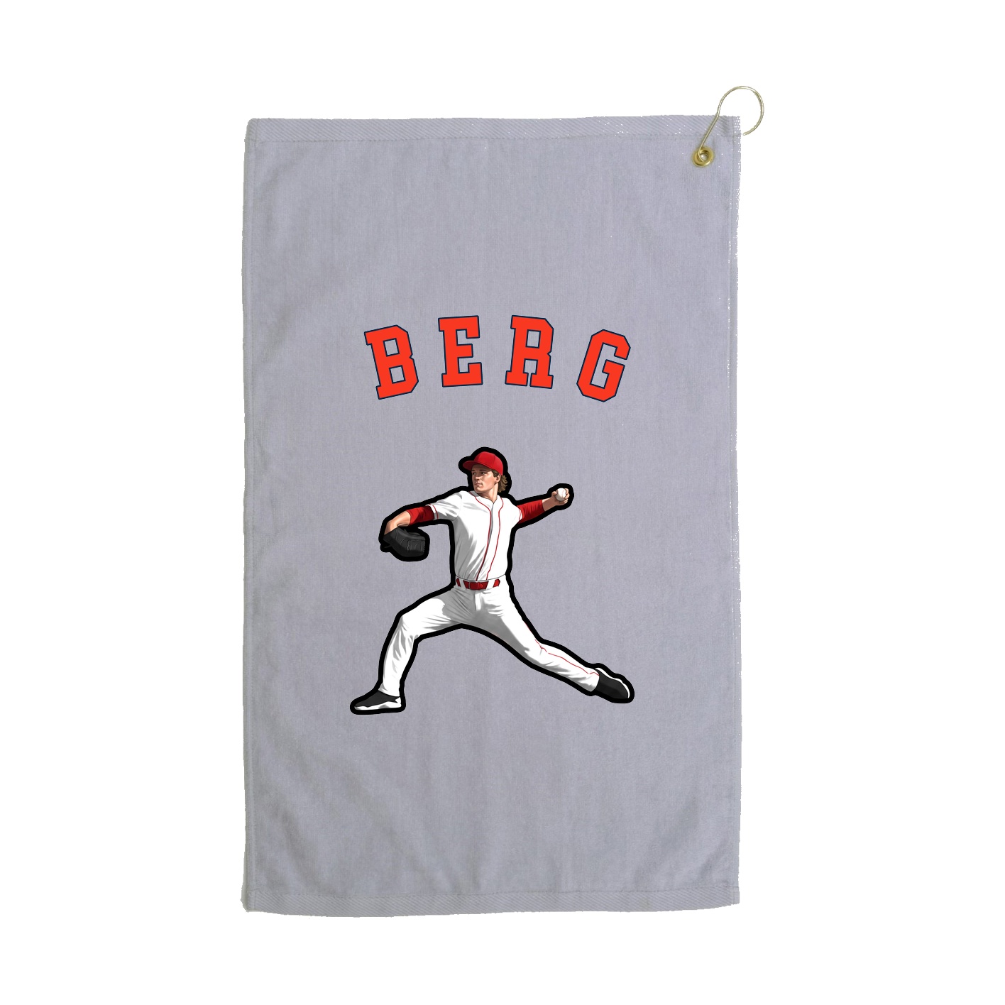 Golf Towel — Shirsey Arch in Grey