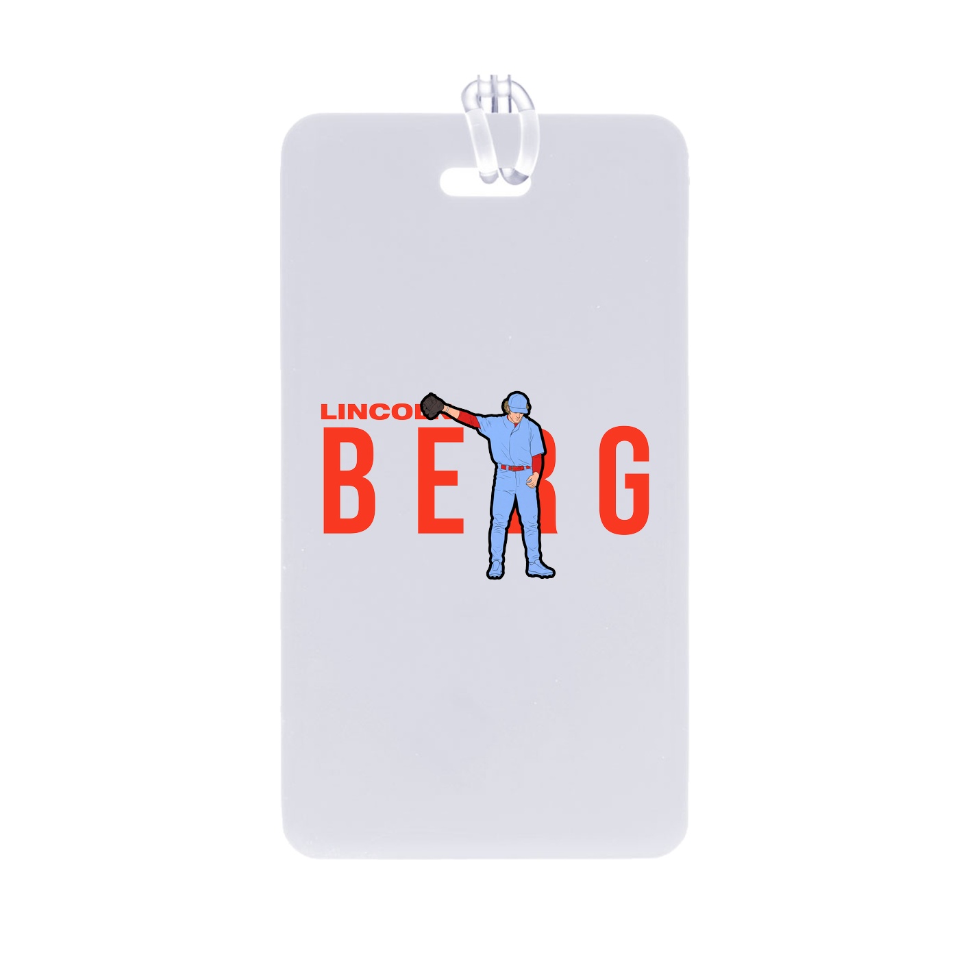 Bag Tag — Player Name in Classic