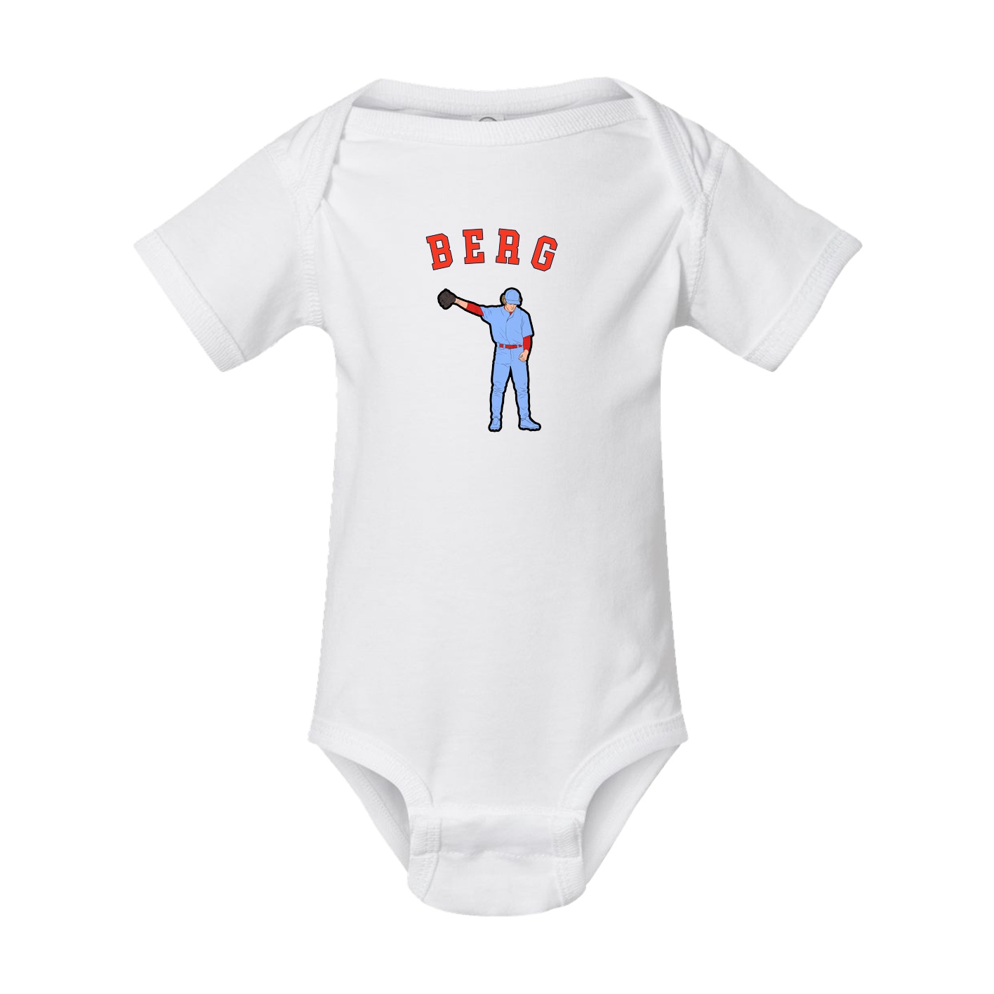 Baby Onesie — Shirsey Arch in White