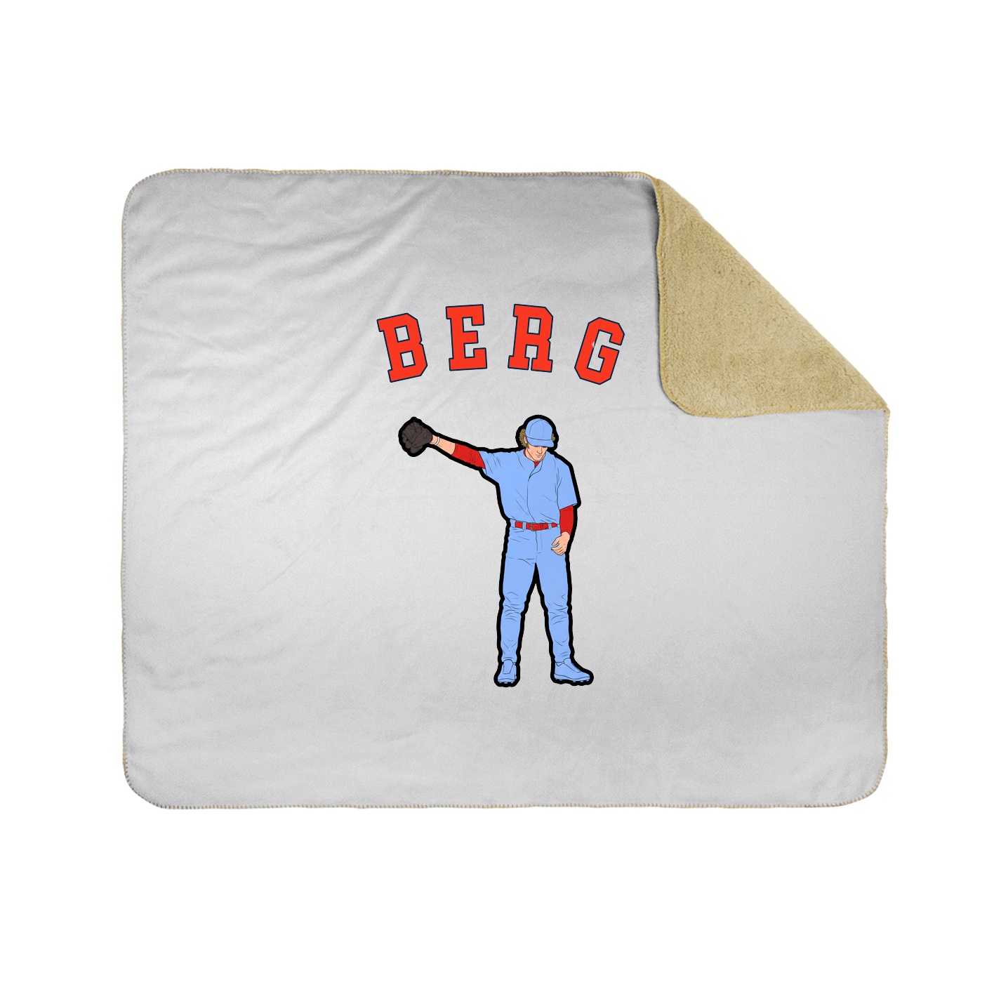 Throw Blanket — Shirsey Arch in White