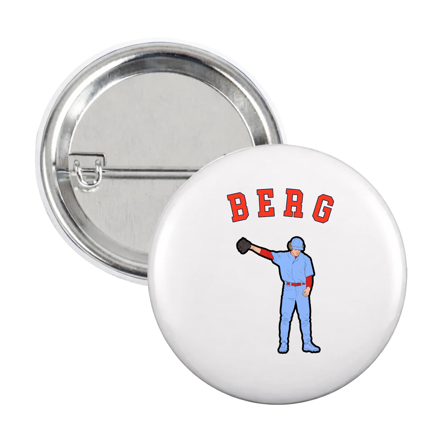 Game Day Button — Shirsey Arch in White