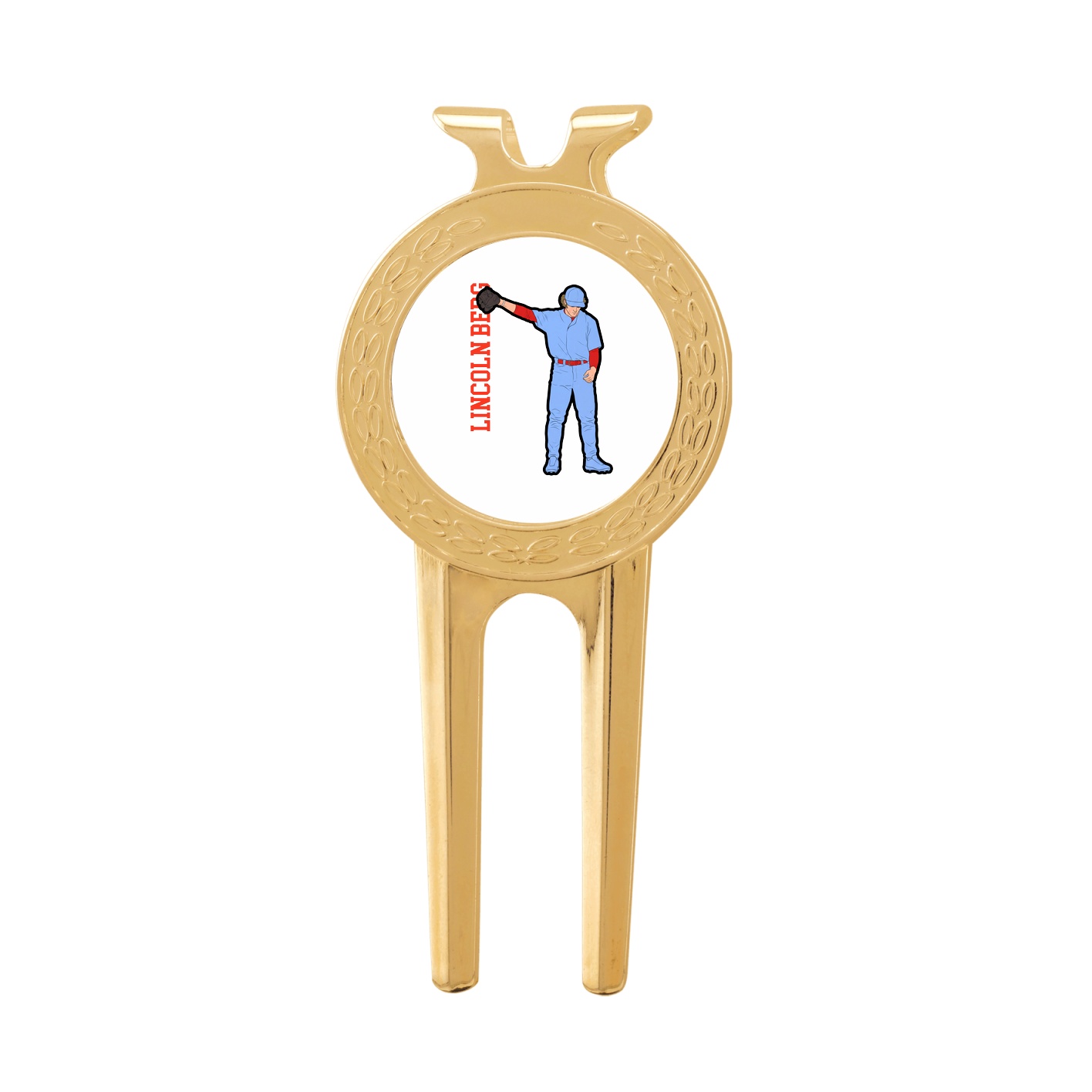 Divot Tool with Ball Marker — Name Vertical in Classic