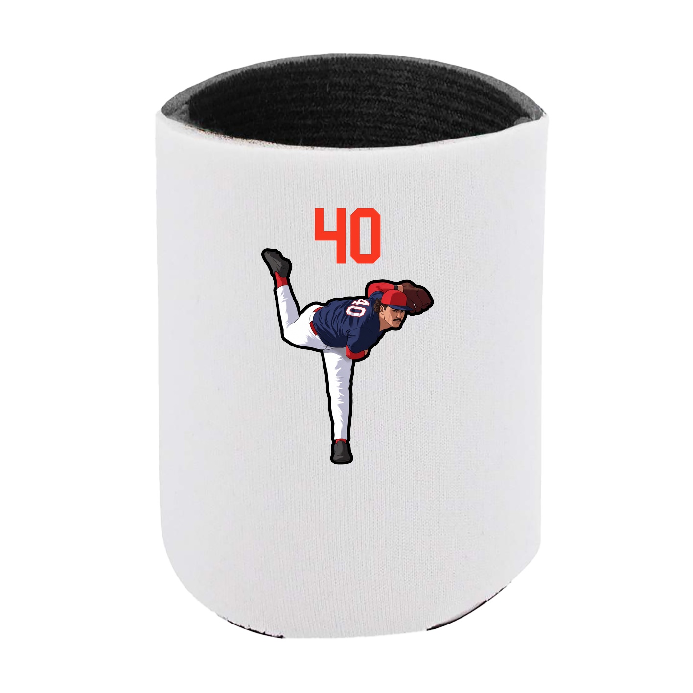Can Holder — Number Top in White