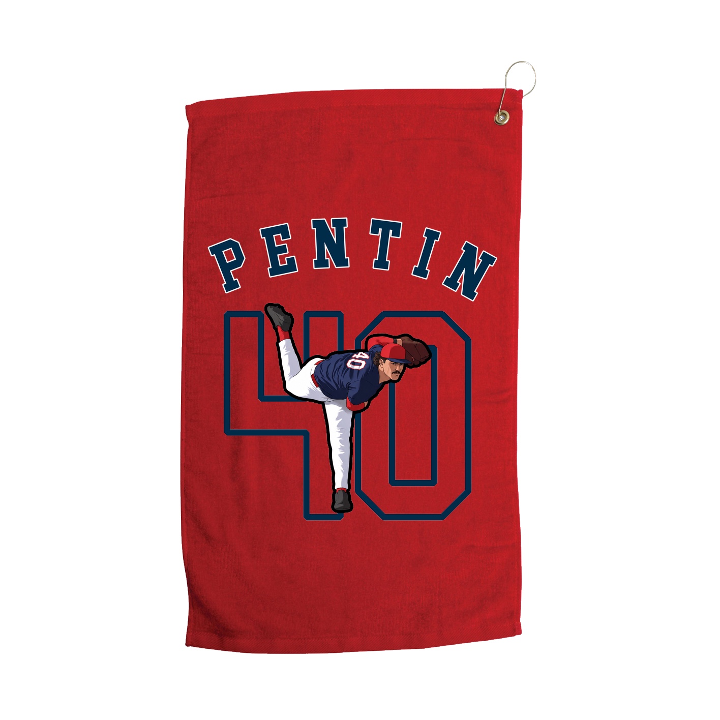 Golf Towel — Shirsey Arch in Red