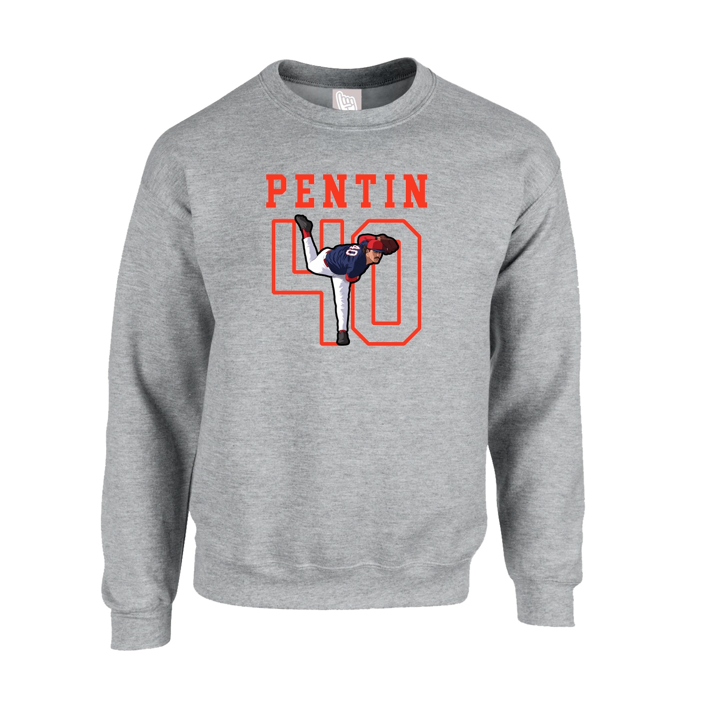 Fleece Crew — Shirsey in Grey