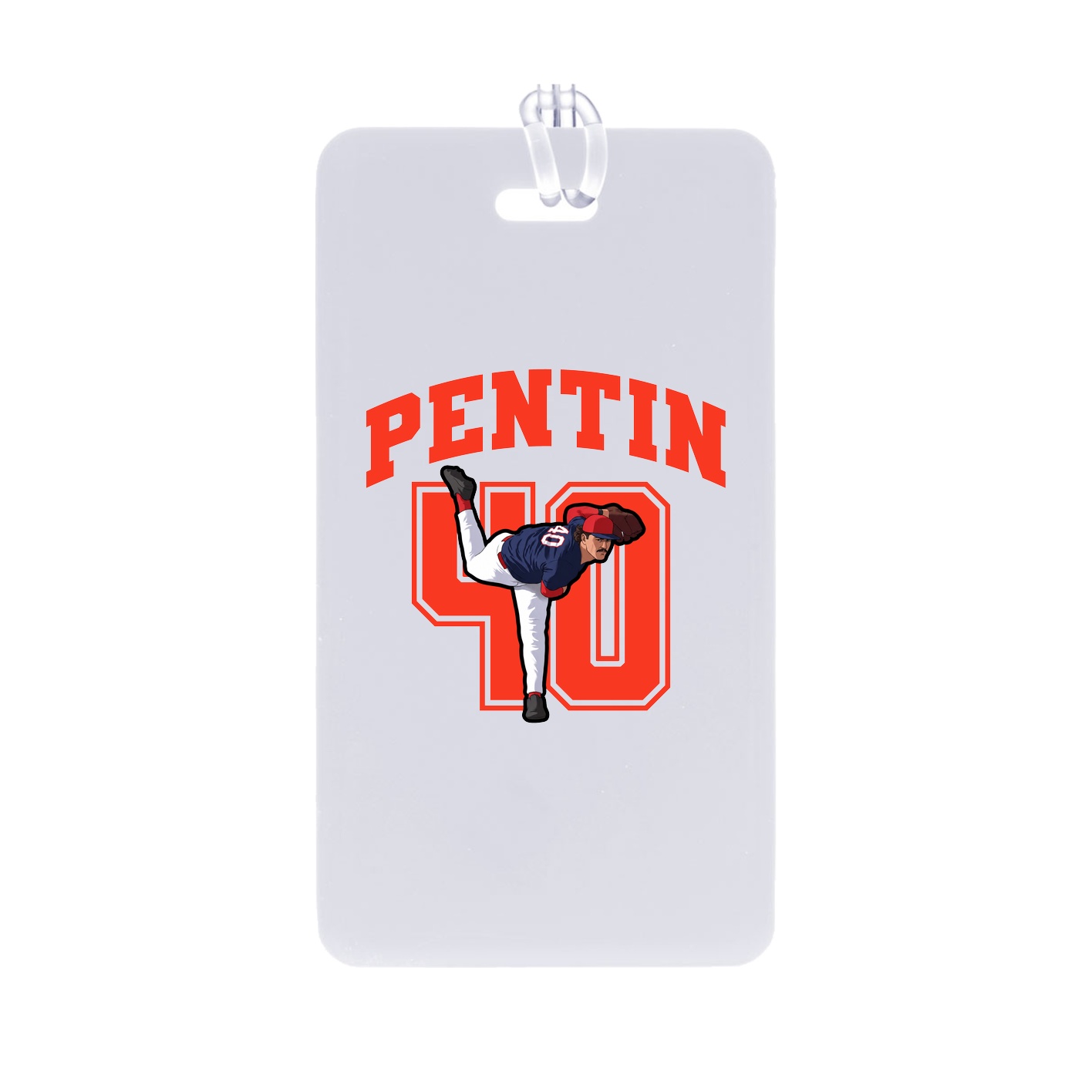 Bag Tag — Number in Classic