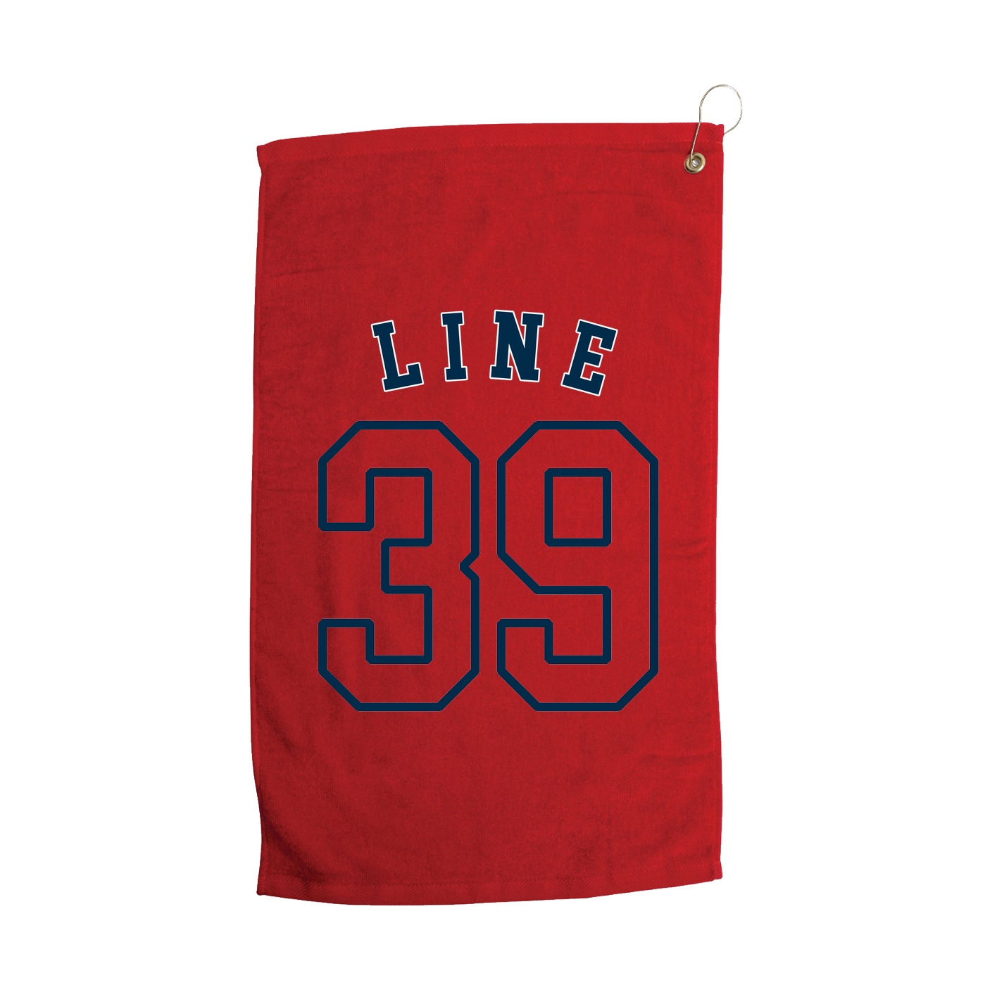 Golf Towel — Shirsey Arch in Red