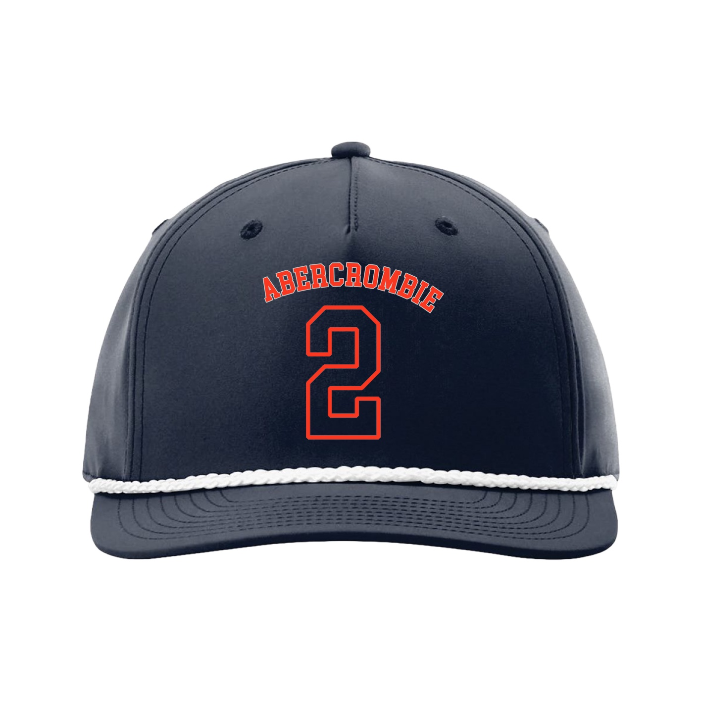 Five-Panel Classic Rope Cap — Shirsey Arch in Navy
