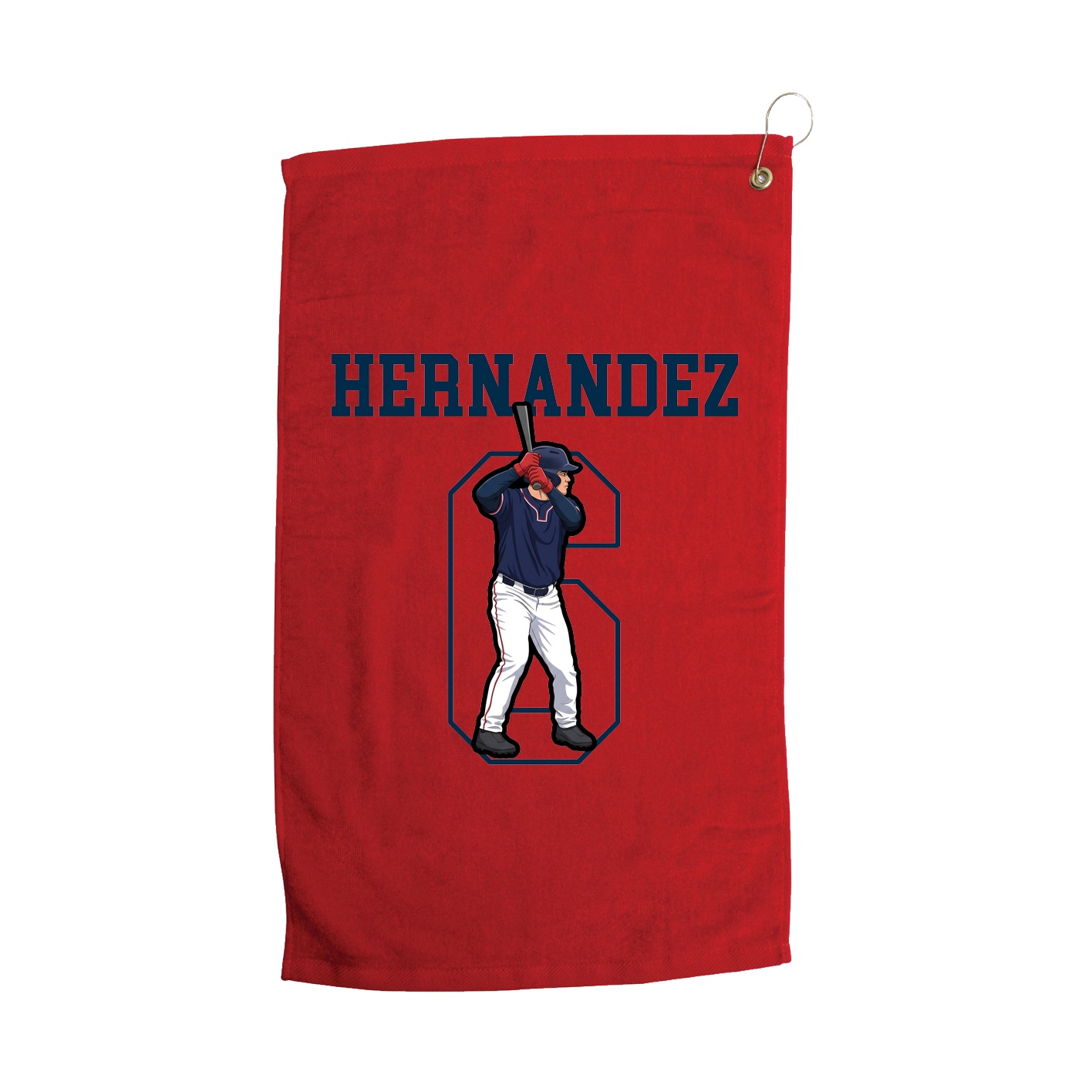 Golf Towel — Shirsey in Red
