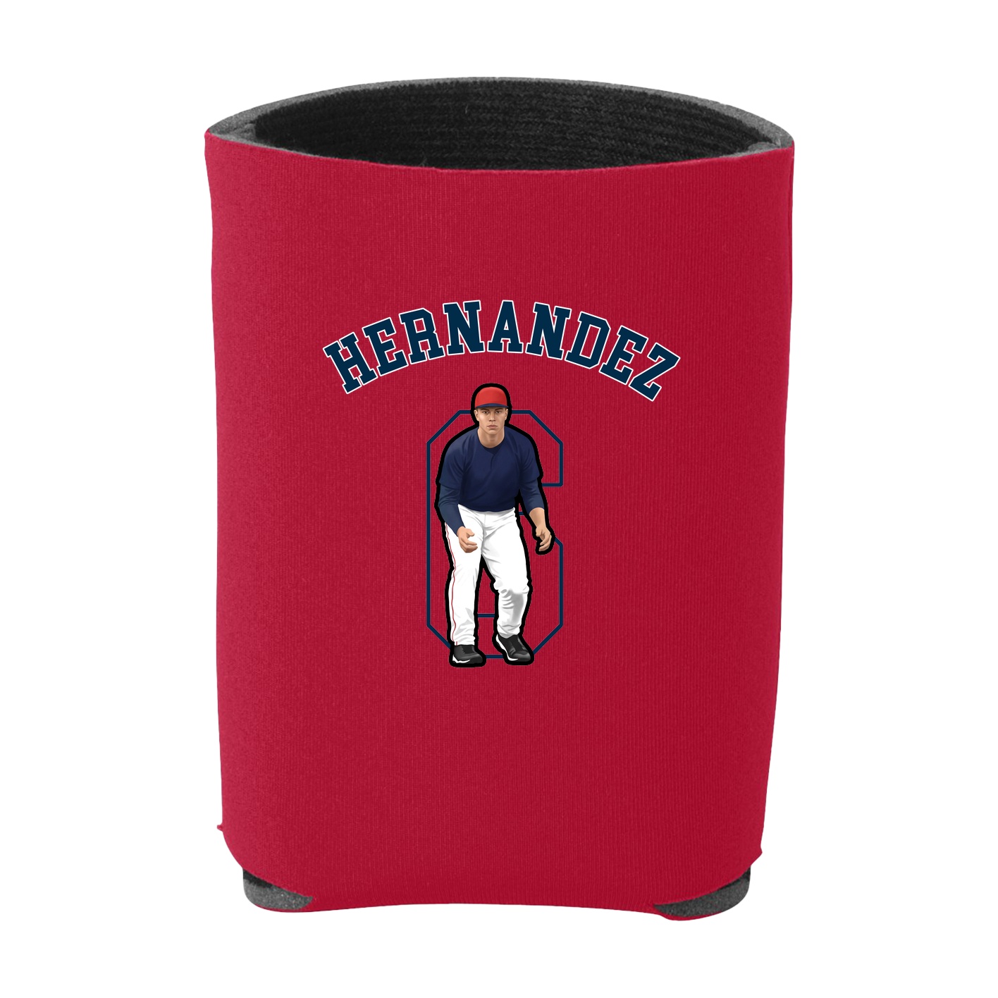 Can Holder — Shirsey Arch in Red