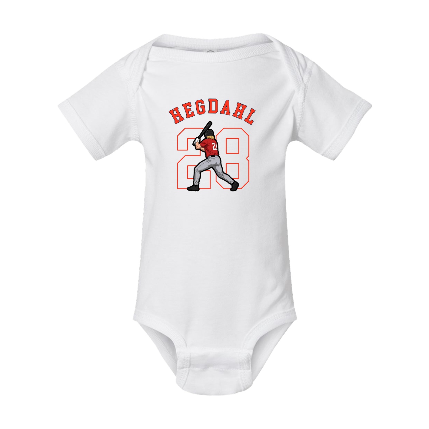 Baby Onesie — Shirsey Arch in White