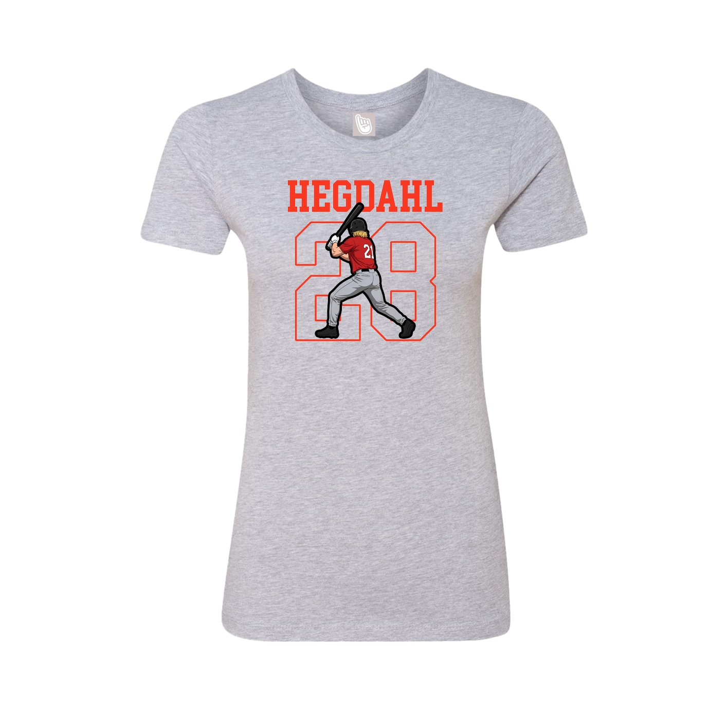 Fitted Women's Tee — Shirsey in Grey