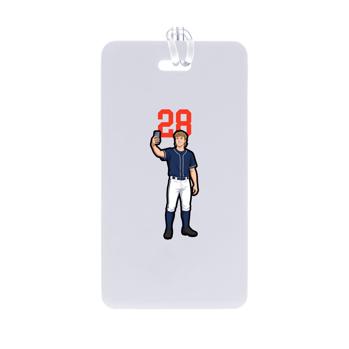 Bag Tag — Number Top in Classic