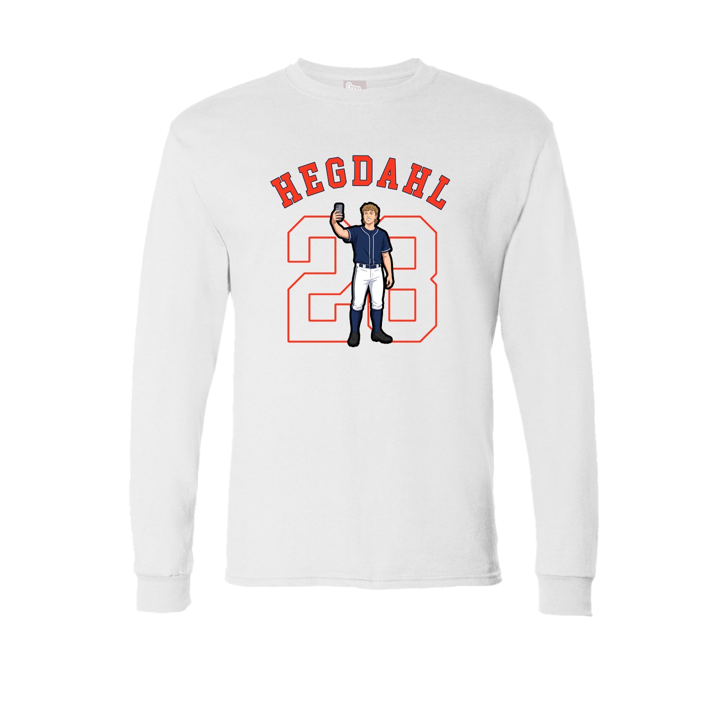 Long Sleeve Tee — Shirsey Arch in White