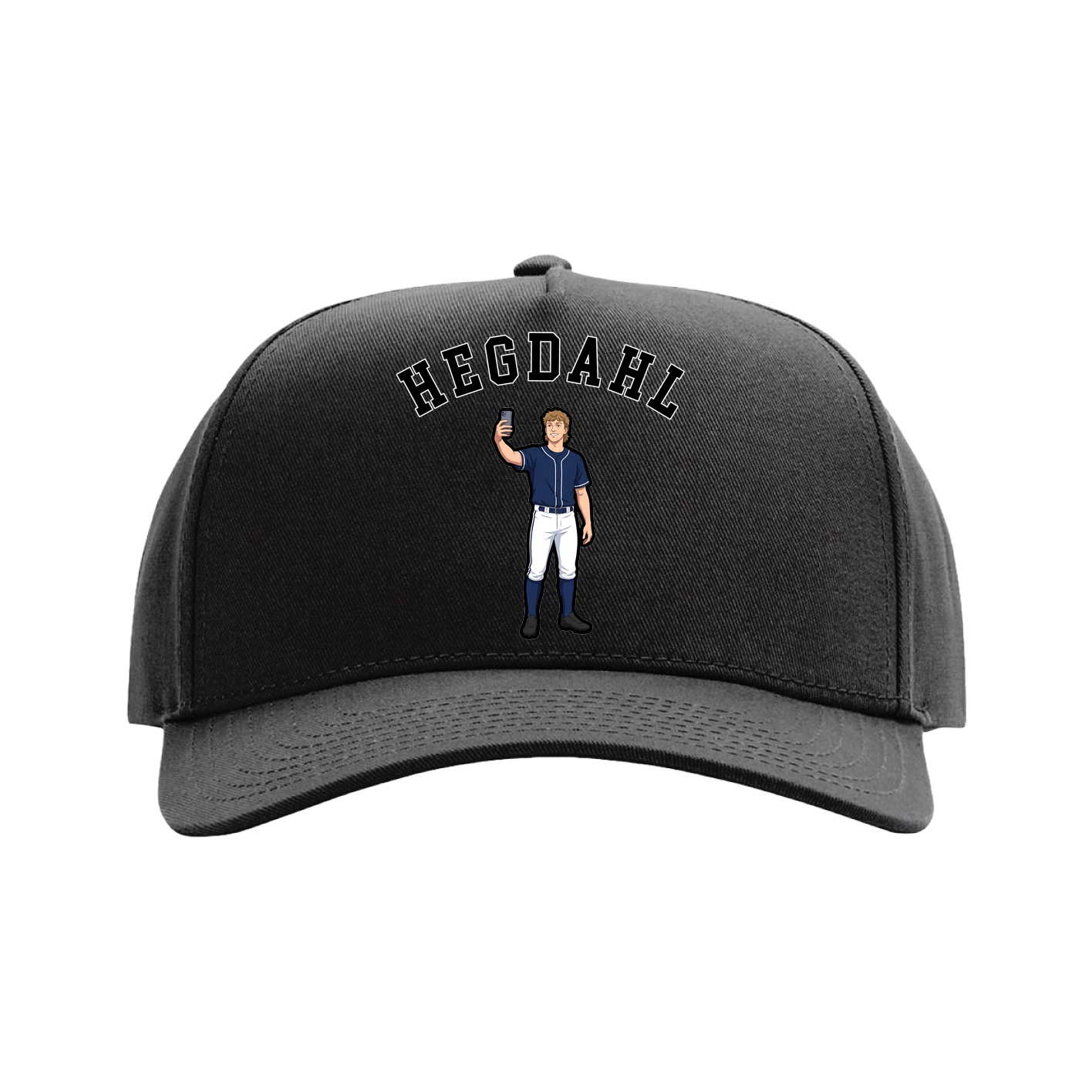 Full Fabric Five-Panel Champ Cap