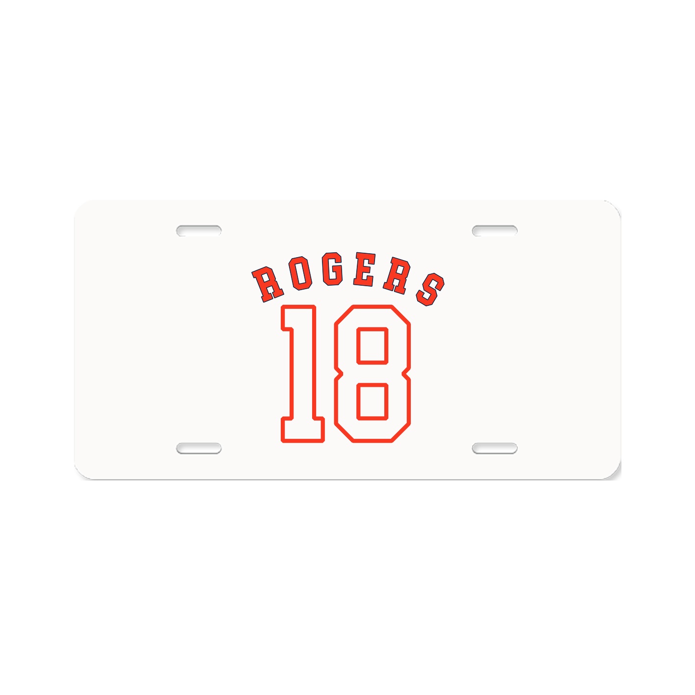 License Plate — Shirsey Arch in Classic