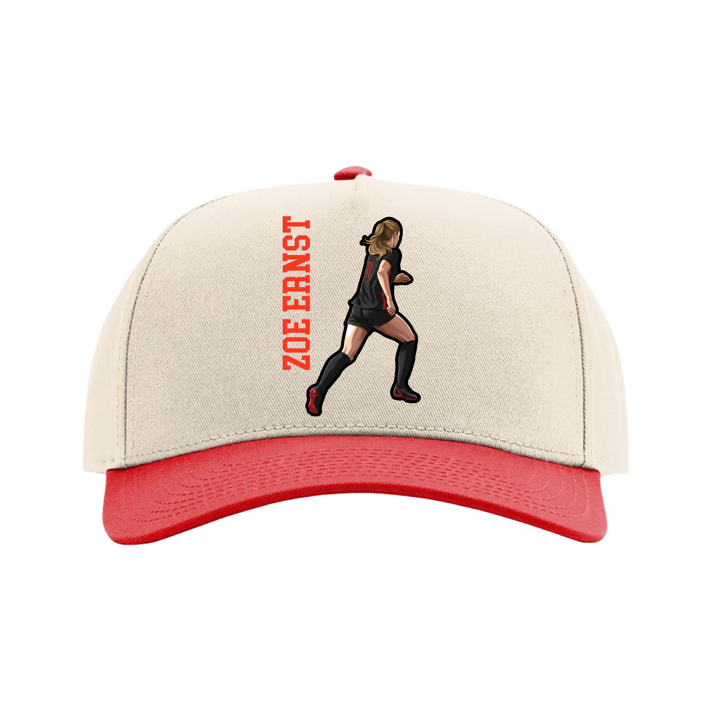 Full Fabric Five-Panel Champ Cap
