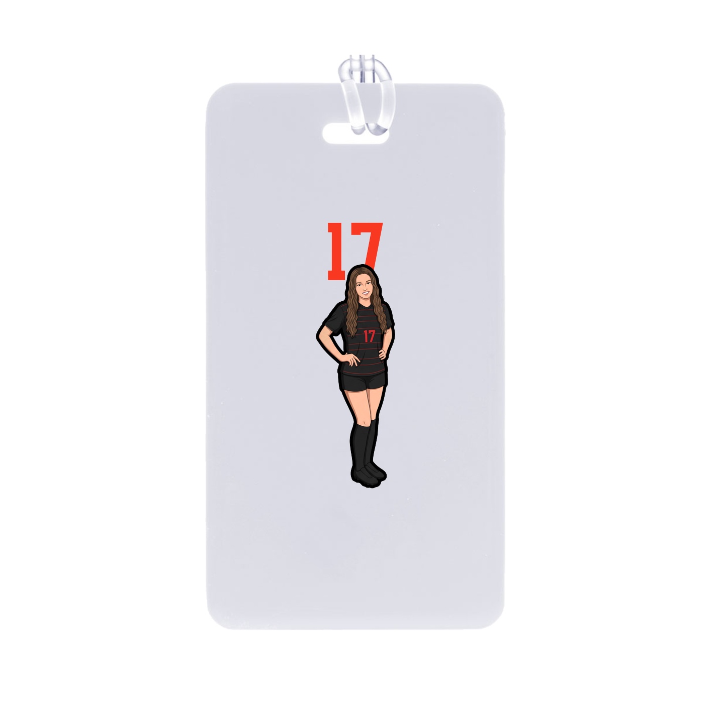 Bag Tag — Number Top in Classic