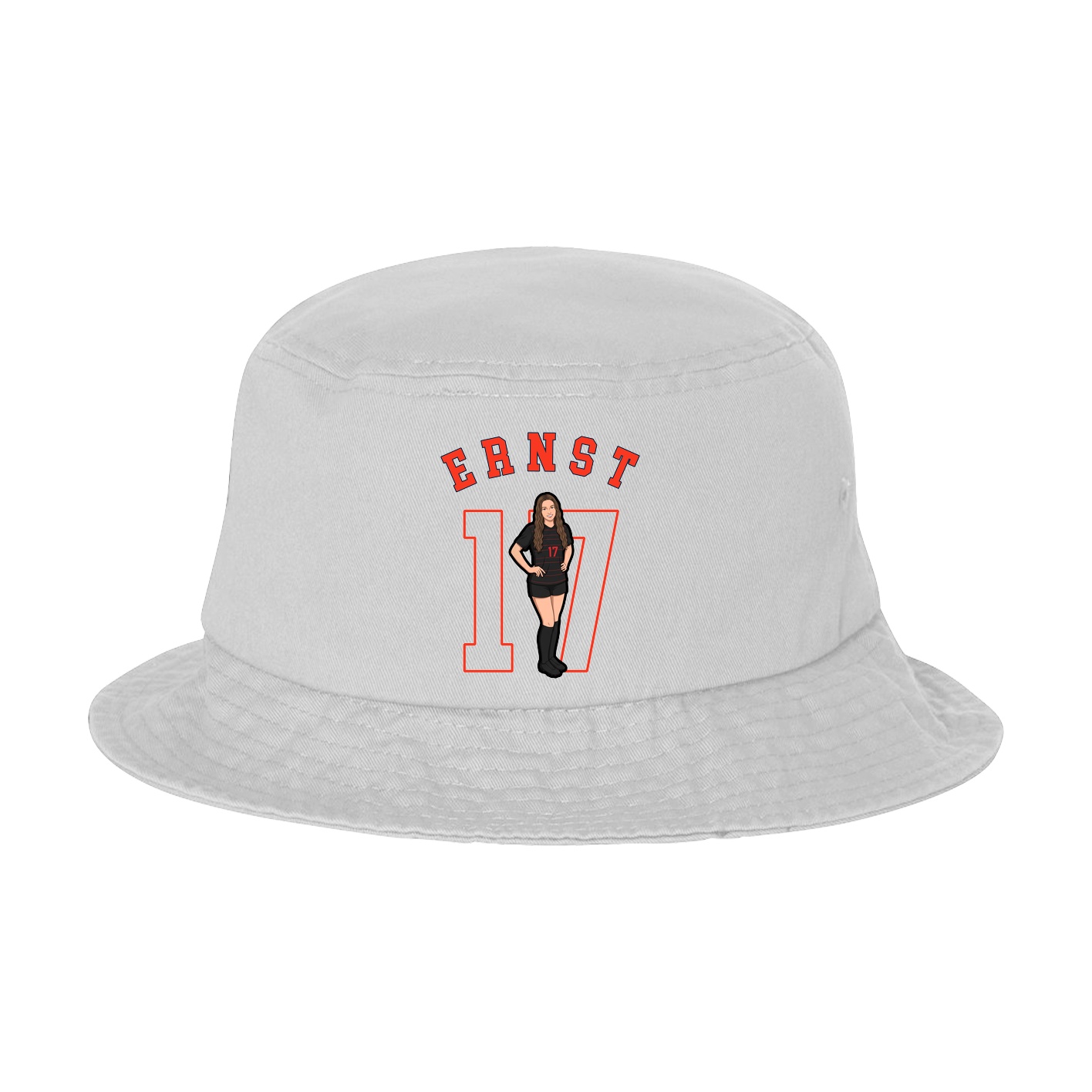 Bucket Cap — Shirsey Arch in White