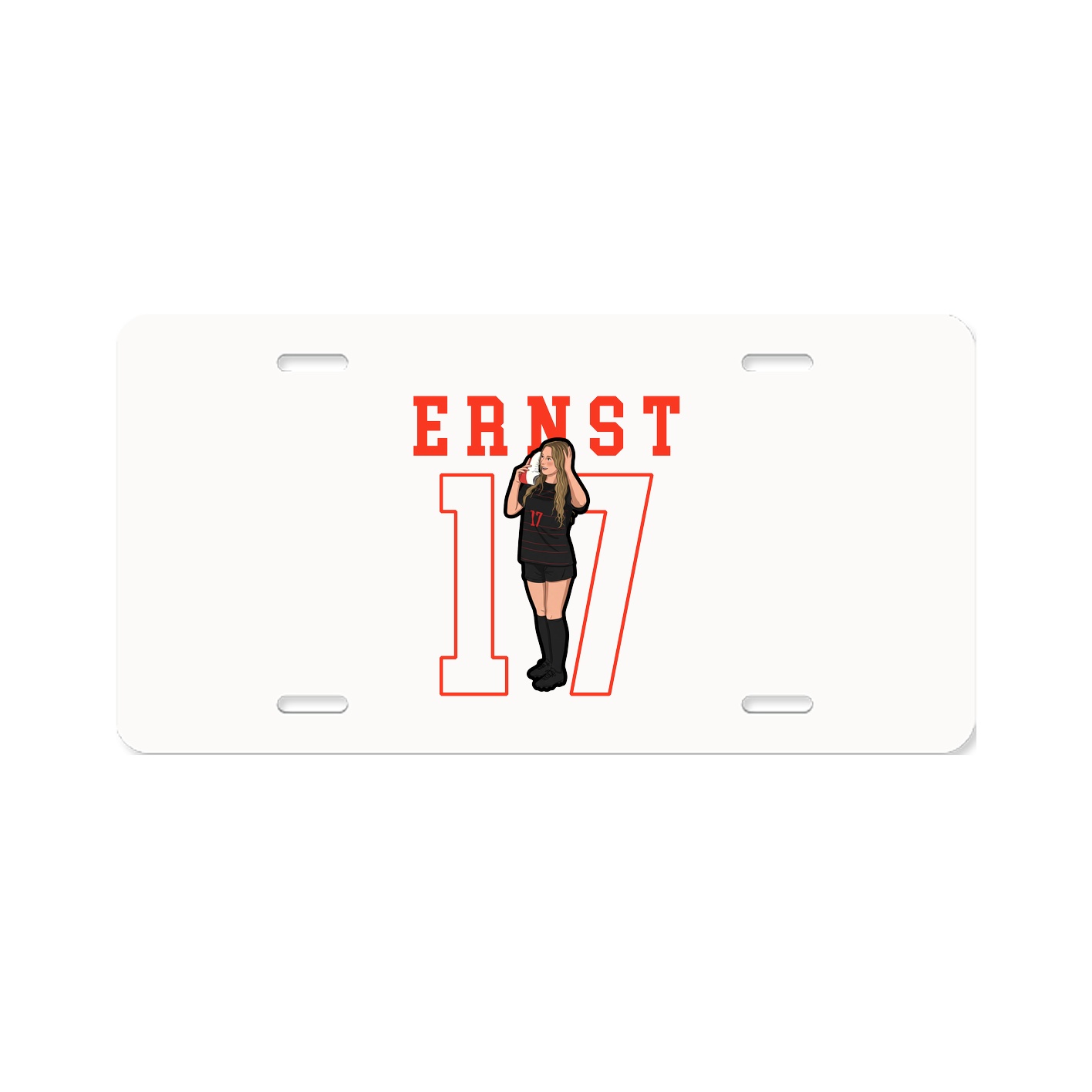 License Plate — Shirsey in Classic