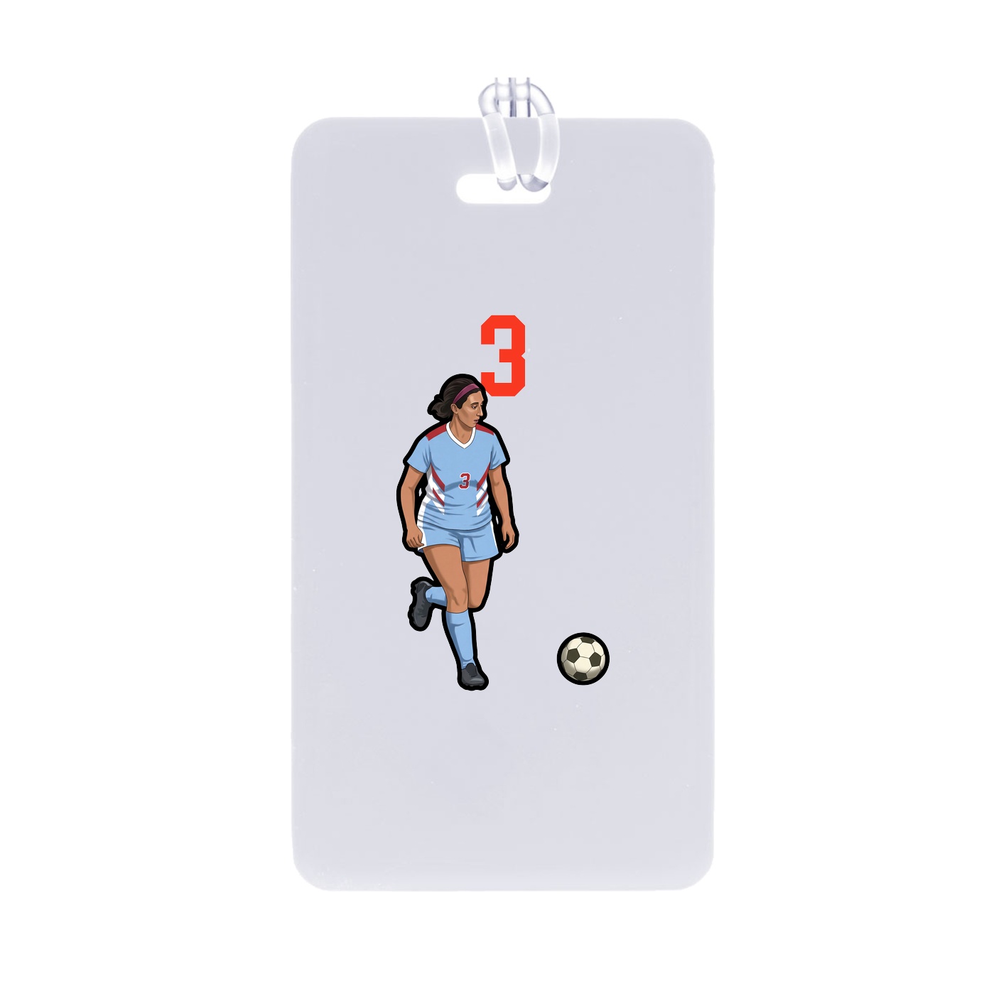 Bag Tag — Number Top in Classic