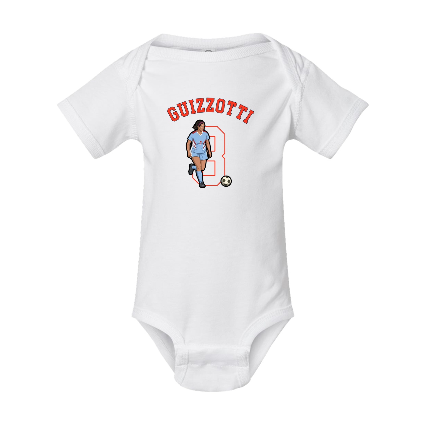 Baby Onesie — Shirsey Arch in White