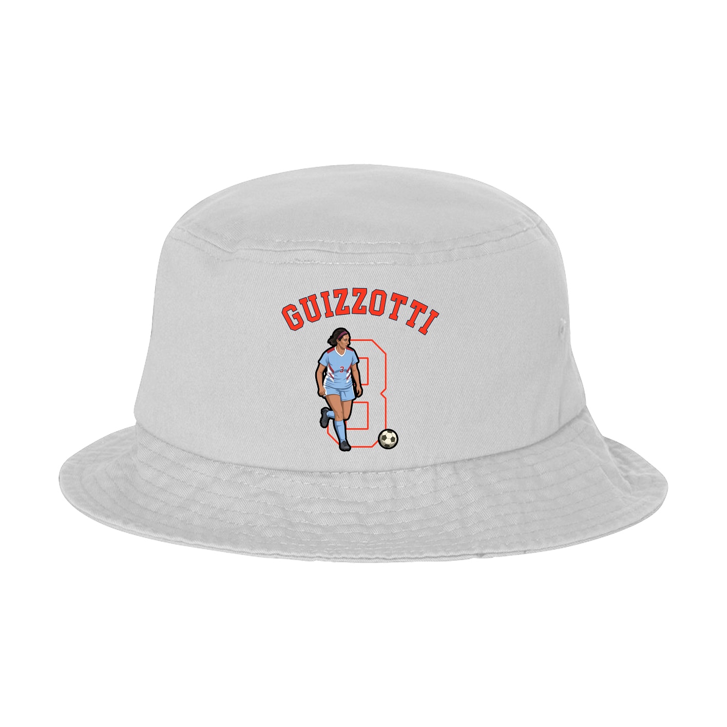 Bucket Cap — Shirsey Arch in White