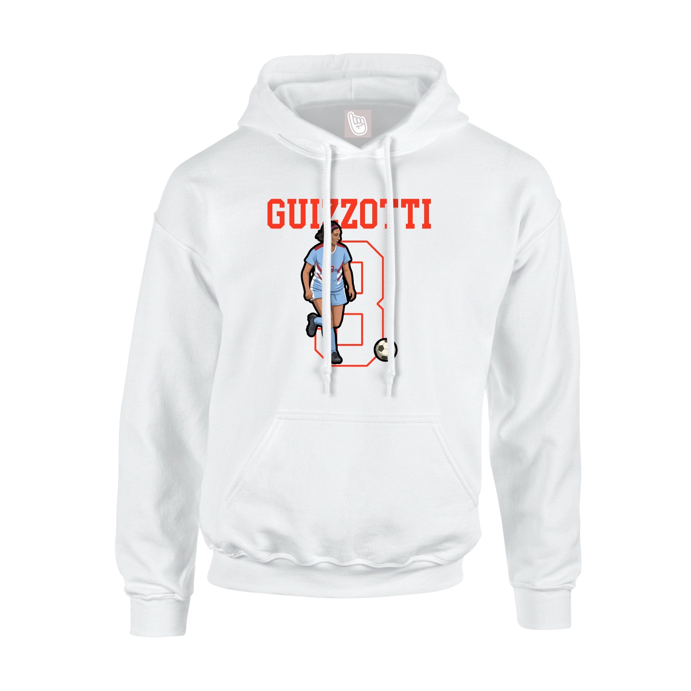 Youth Hoodie — Shirsey in White