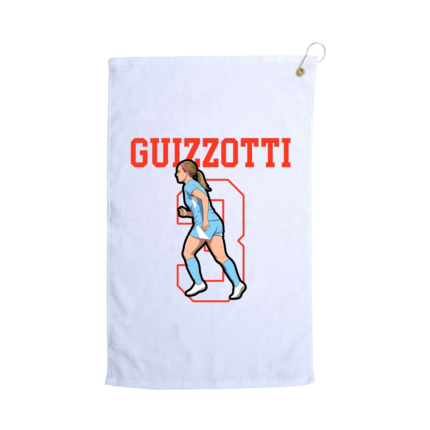 Golf Towel — Shirsey in White