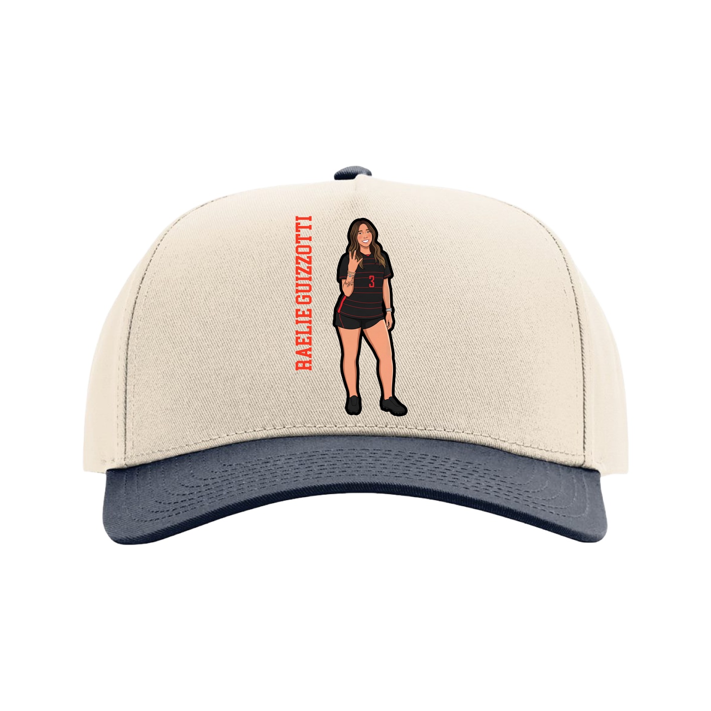 Full Fabric Five-Panel Champ Cap