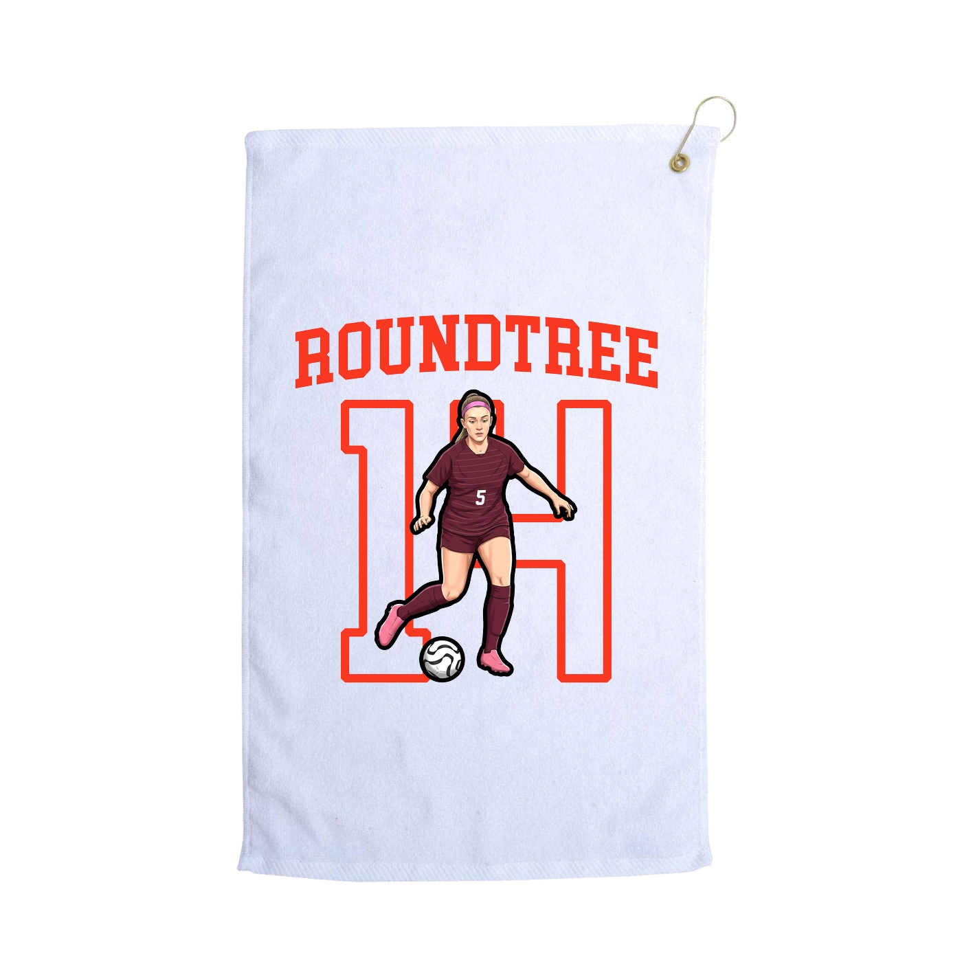 Golf Towel — Shirsey in White
