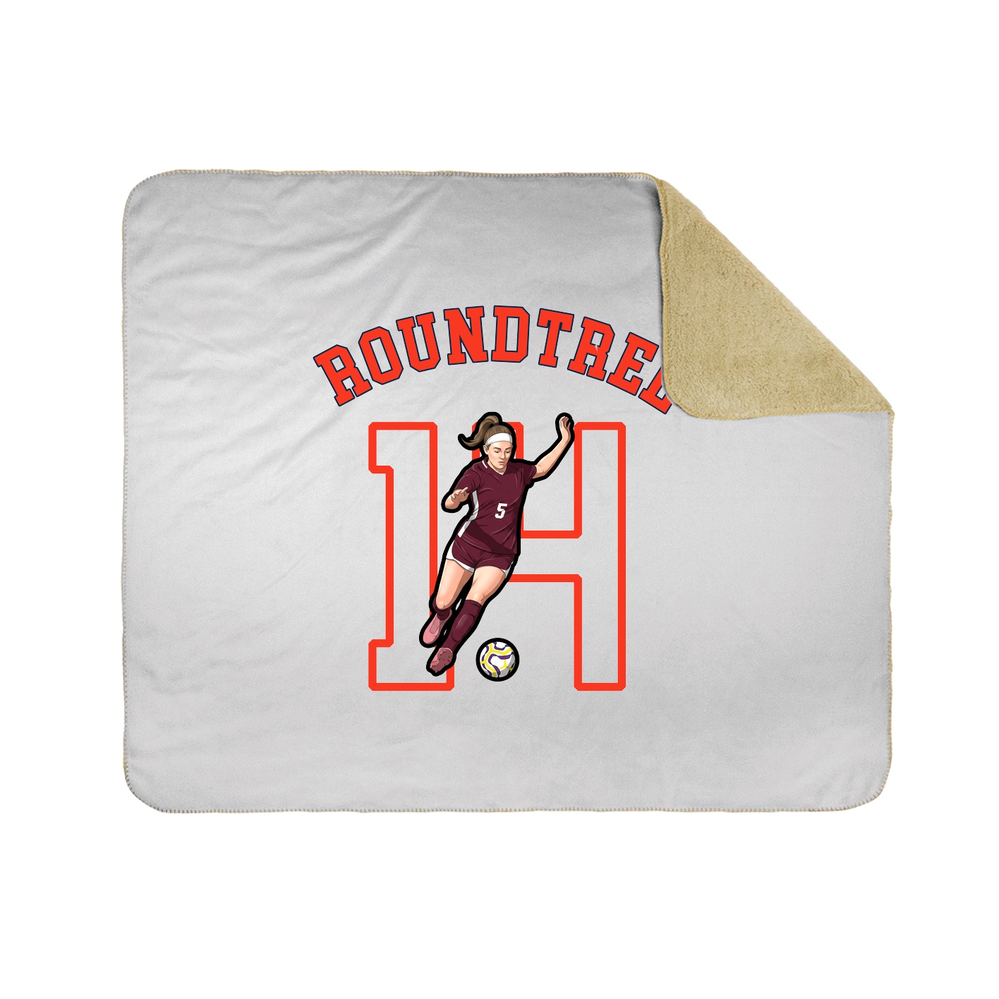 Throw Blanket — Shirsey Arch in White