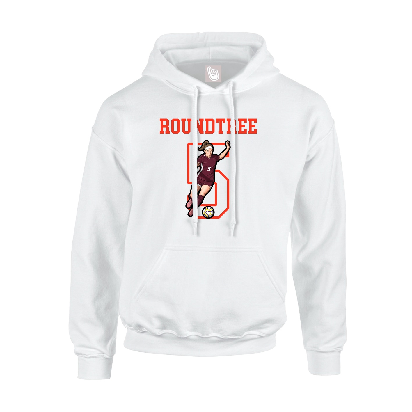 Youth Hoodie — Shirsey in White