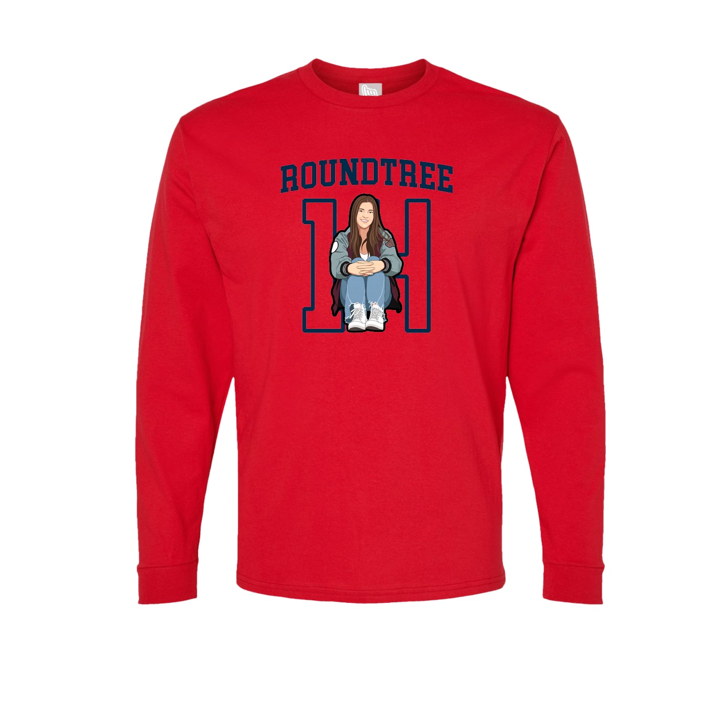 Long Sleeve Tee — Shirsey in Red