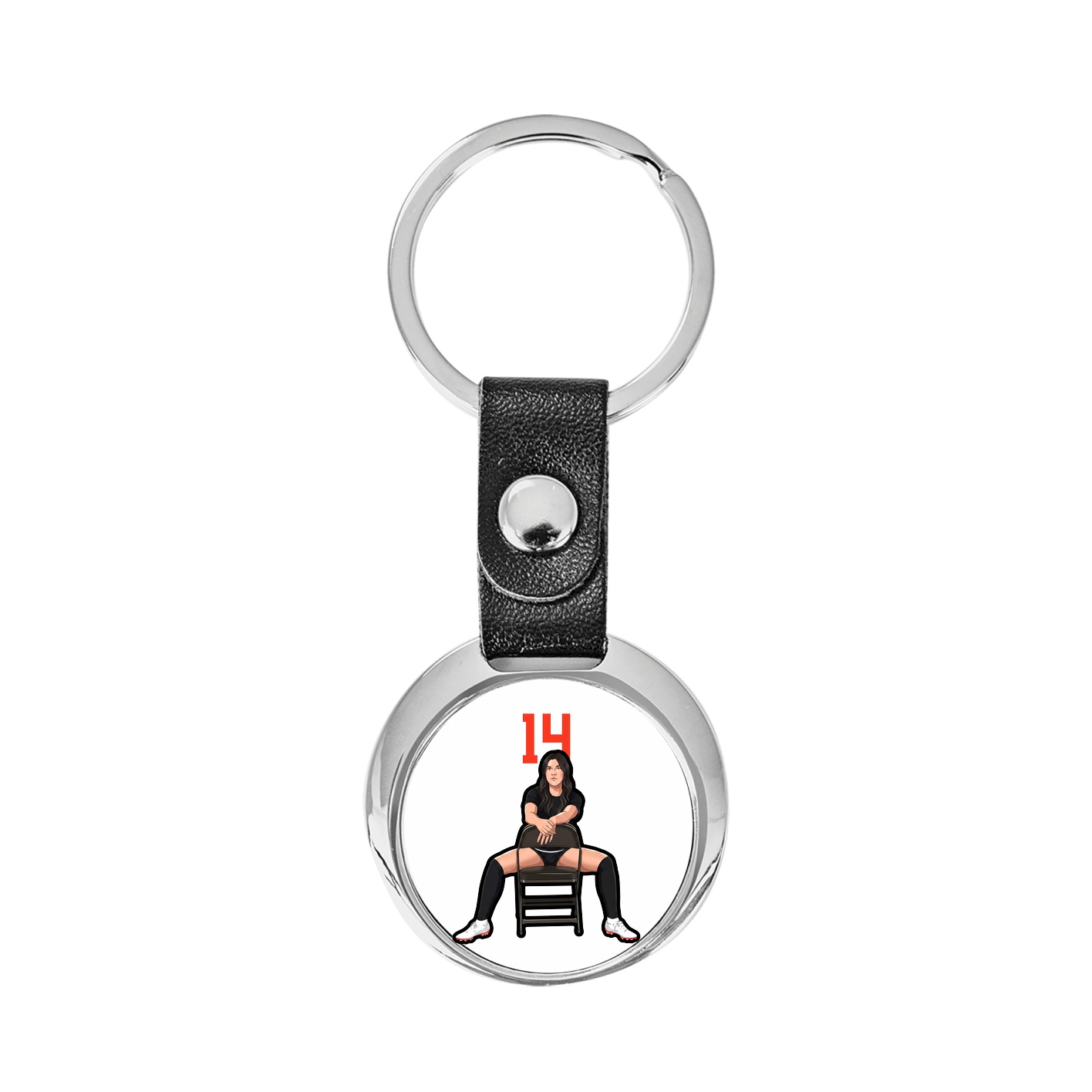 Key Chain — Number Top in Classic