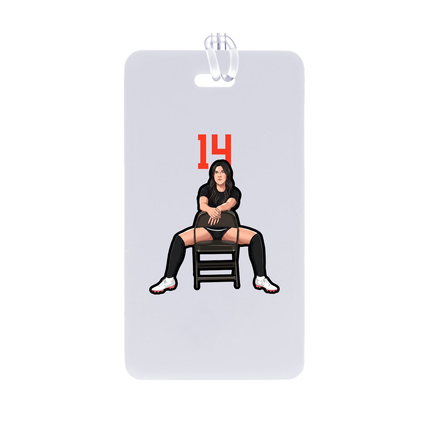 Bag Tag — Number Top in Classic