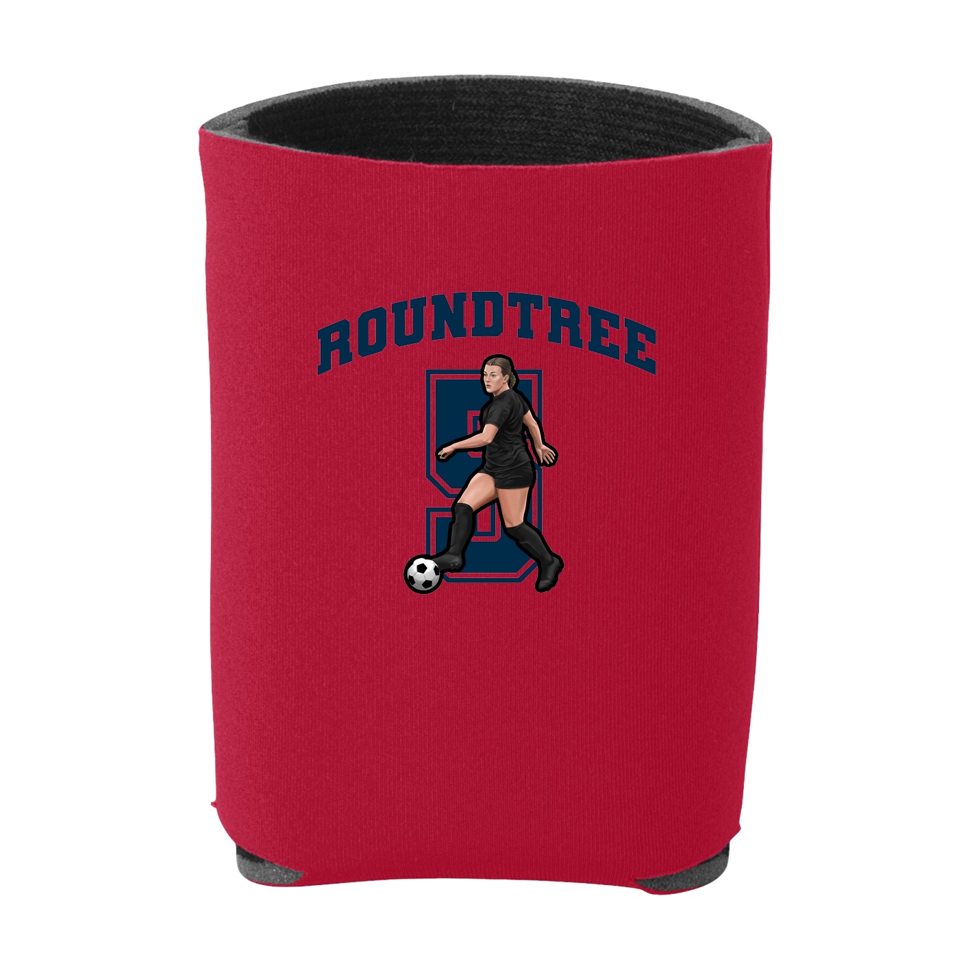 Can Holder — Number in Red