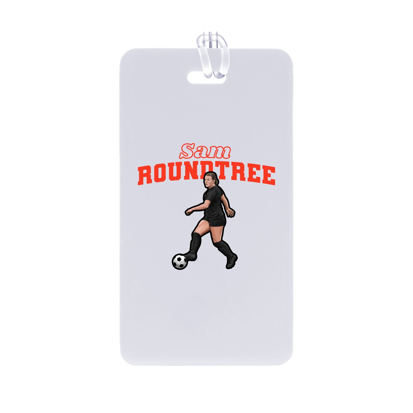 Bag Tag — Name Arch in Classic
