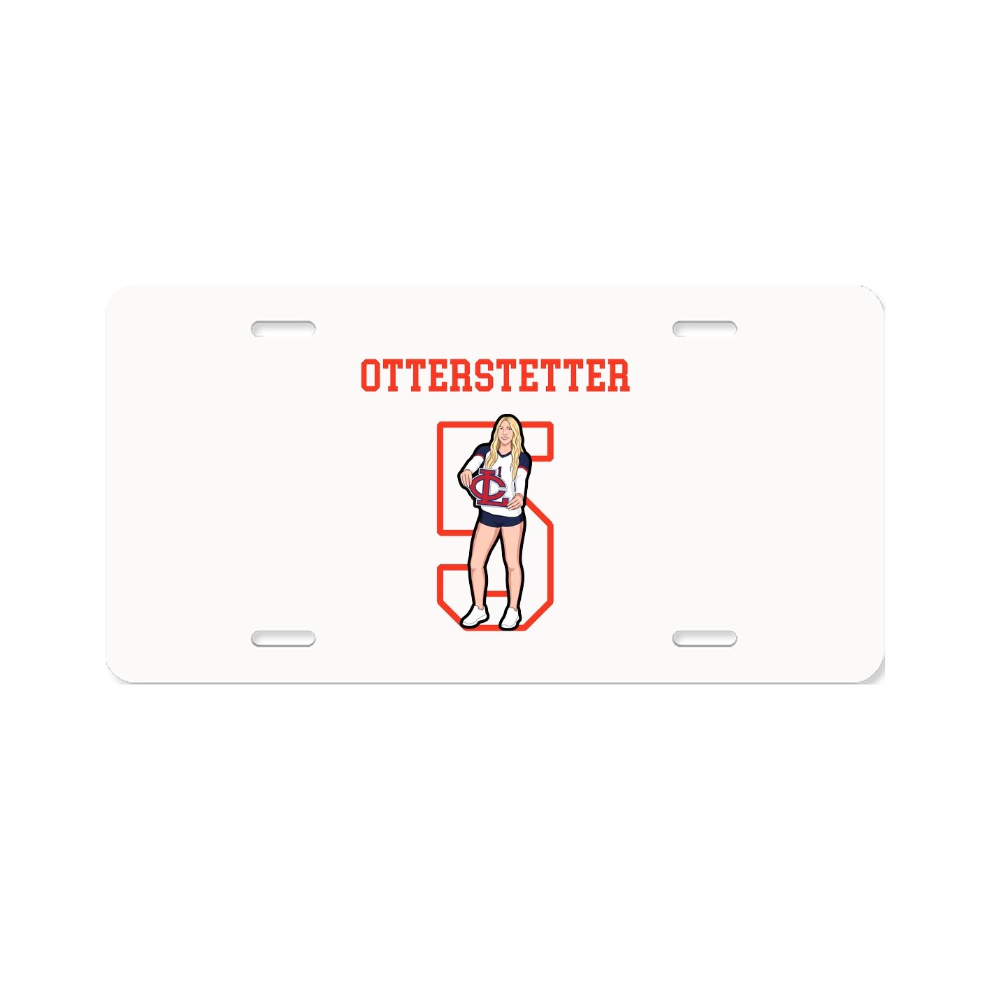 License Plate — Shirsey in Classic