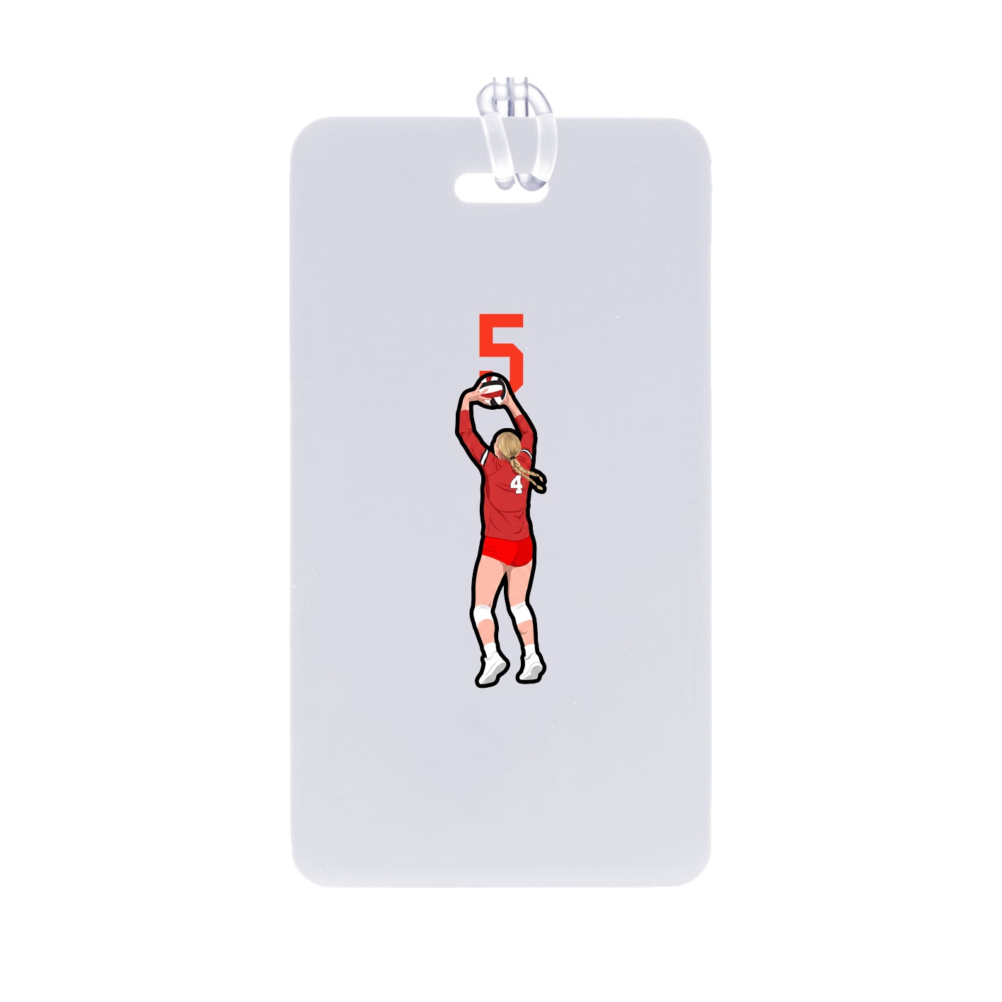 Bag Tag — Number Top in Classic