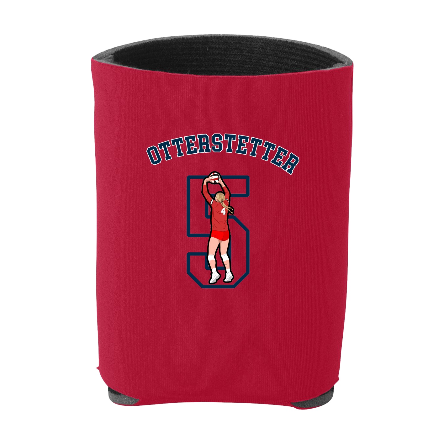 Can Holder — Shirsey Arch in Red