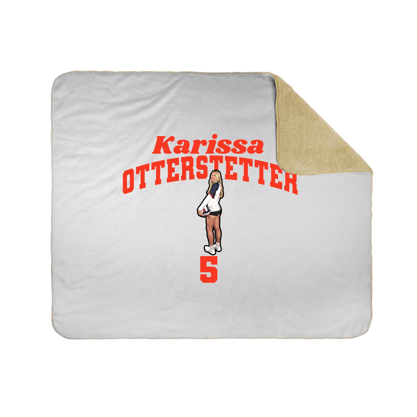 Throw Blanket — Signature Arch in White