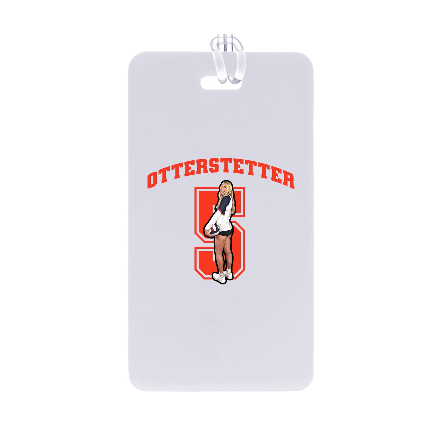 Bag Tag — Number in Classic
