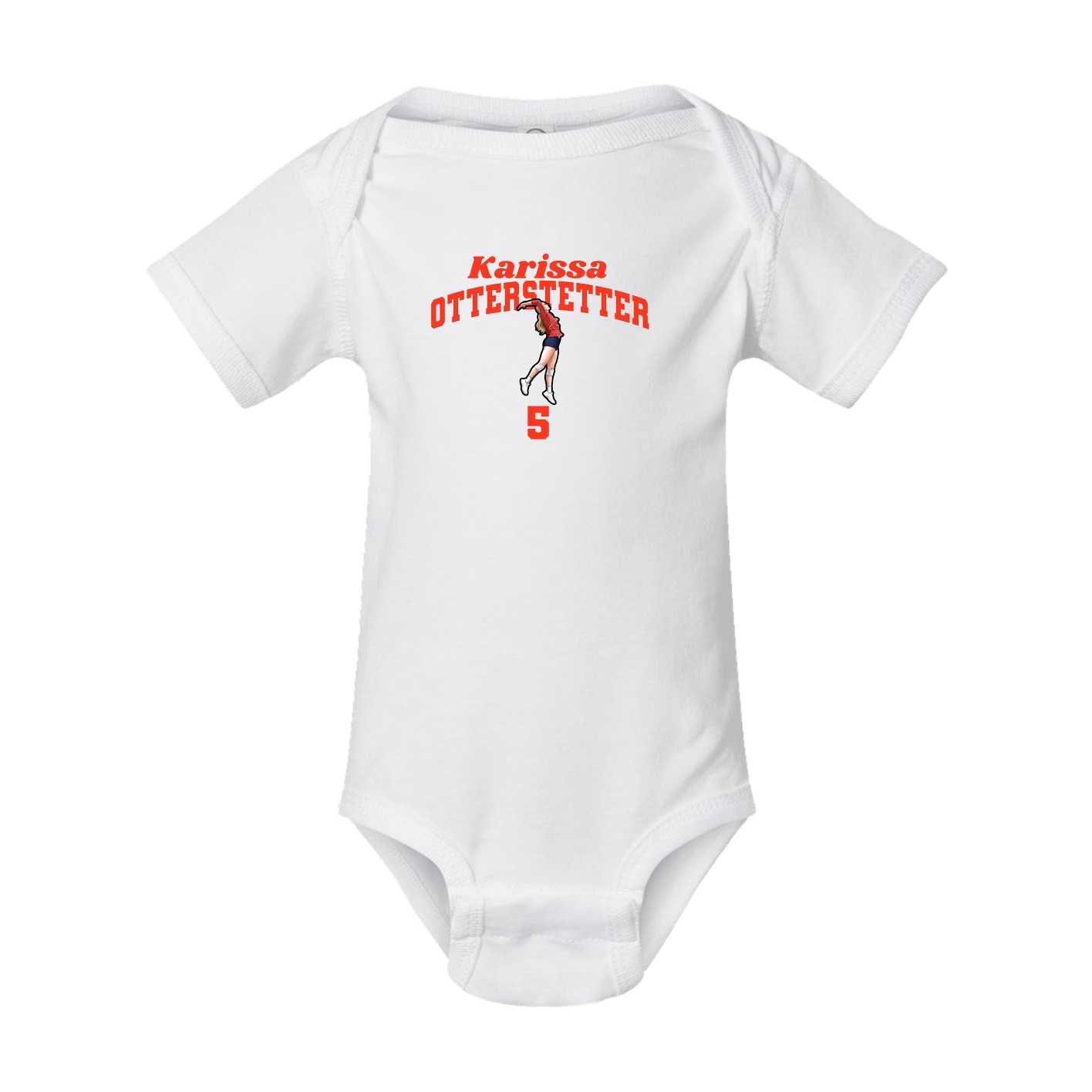 Baby Onesie — Signature Arch in White
