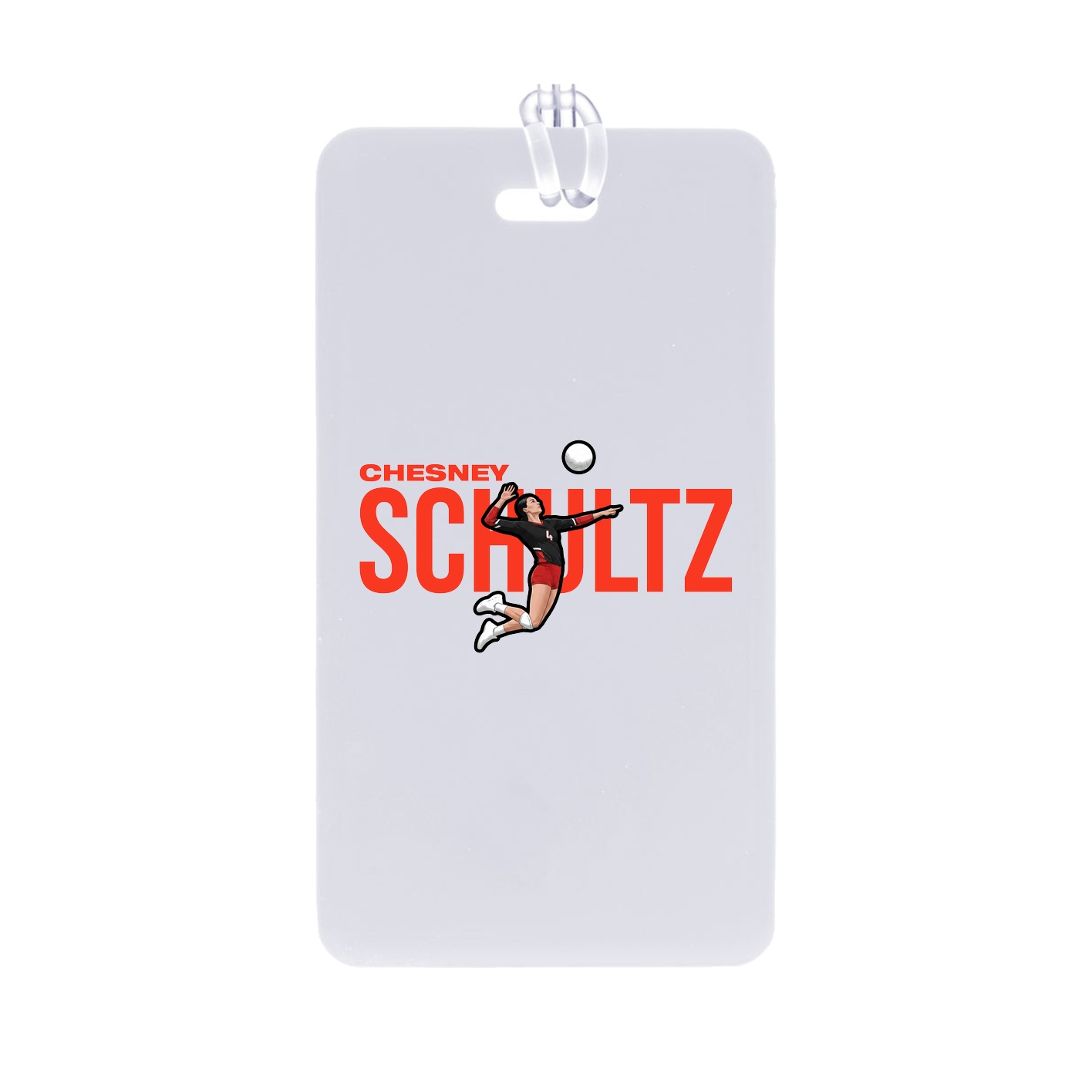 Bag Tag — Player Name in Classic