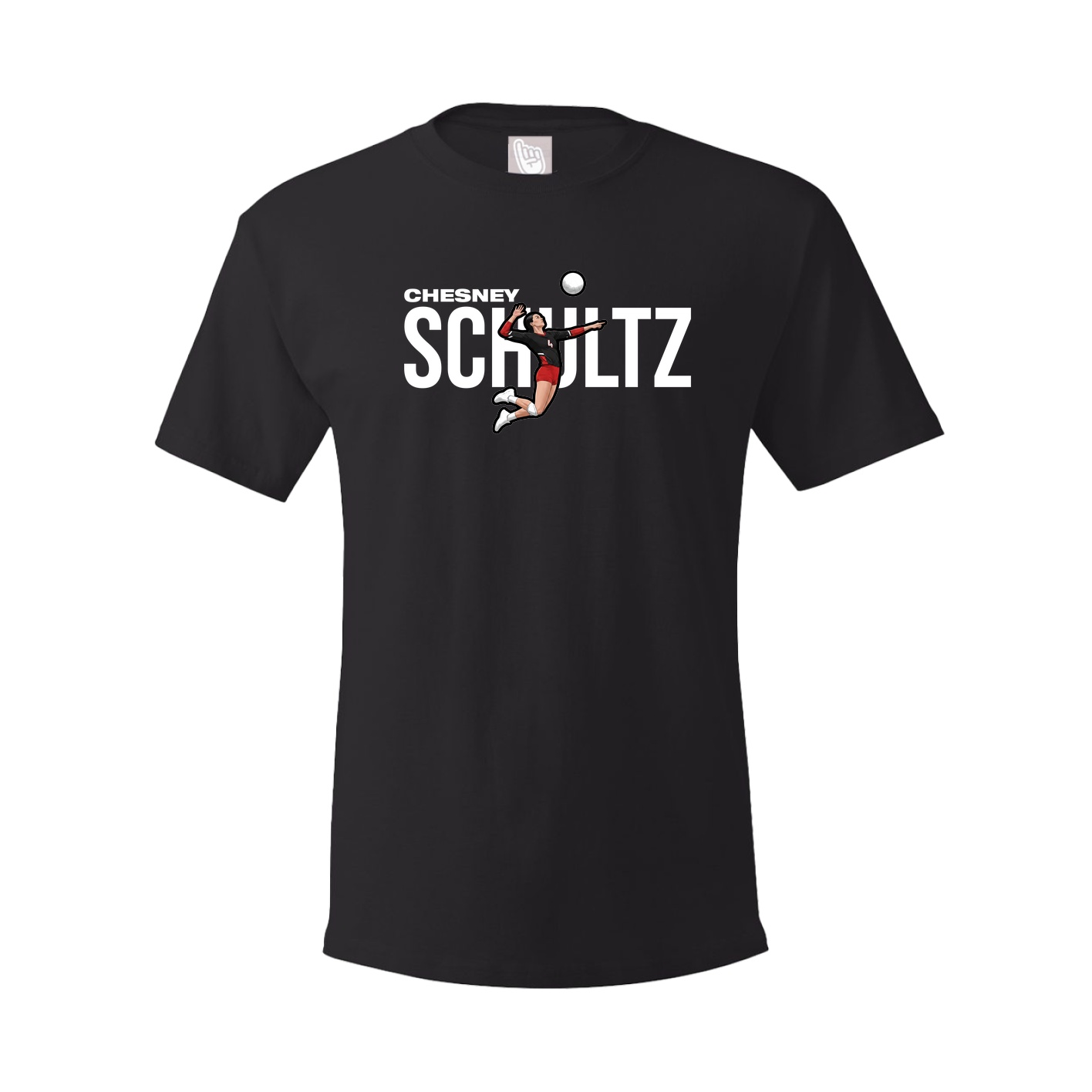 Youth Tee — Player Name in Black