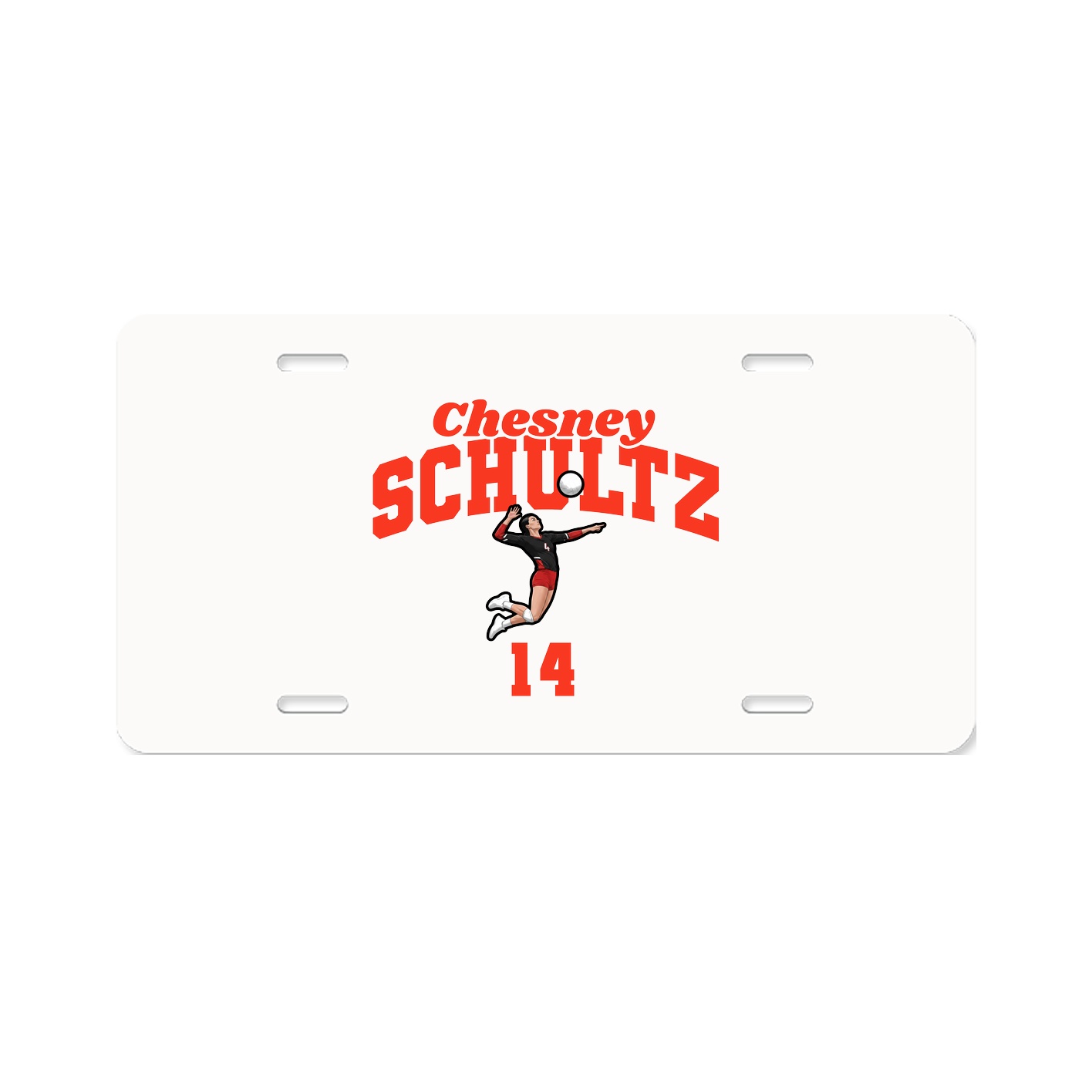 License Plate — Signature Arch in Classic